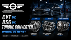 CVT vs DSG vs Torque Converter