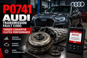 P0741 Audi Transmission Fault Code Torque Converter Clutch Performance