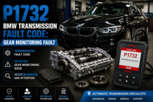 P1732 BMW Transmission Fault Code: Gear Monitoring Fault